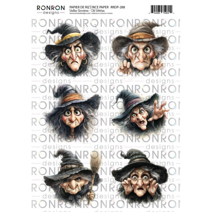 Papier De Riz: Vieilles Sorcières