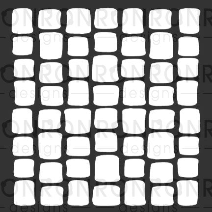 Pochoir: Blocs - 6X6"