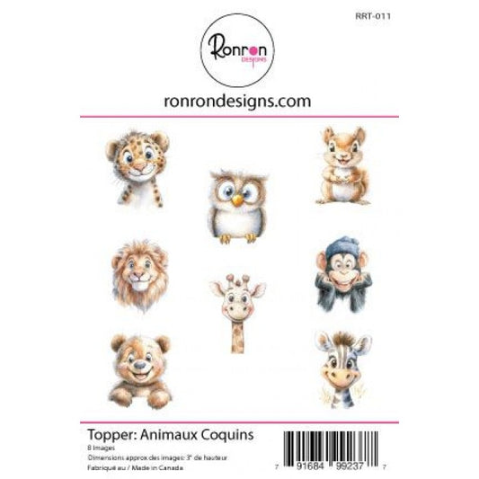 Topper: Animaux Coquins