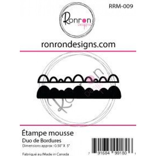 Foam Stamp: Border Duo