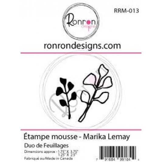Étampe De Mousse: Marika Lemay - Duo De Feuillages