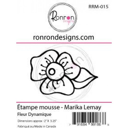 Foam Stamp: Marika Lemay - Dynamic Flower