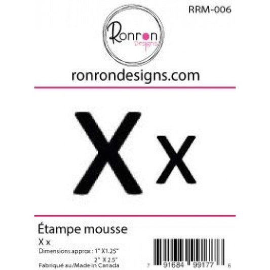 Étampe De Mousse: X x