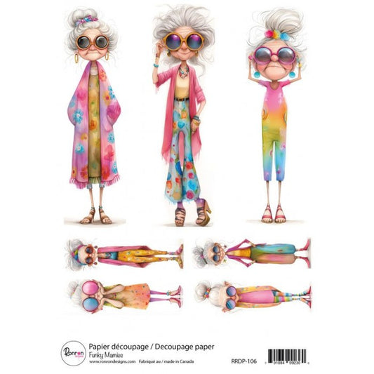 Papier De Riz: Funky Mamies