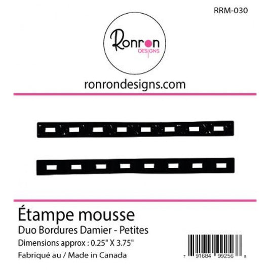 Étampe De Mousse: Duo Bordures Damie