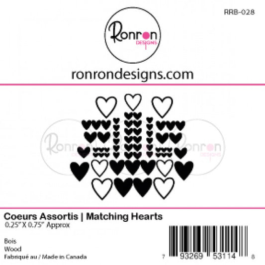 Wood: Assorted Hearts
