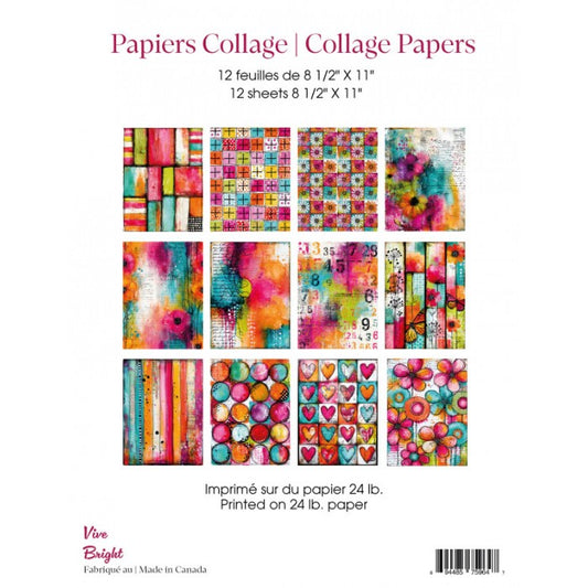 Papiers Collage: Vive