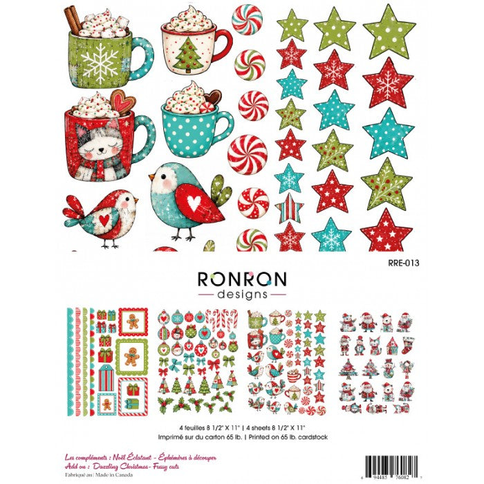 Ronron Designs Noël Éclatant - Éphémères À Découper