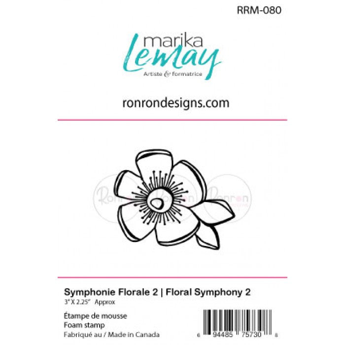 Étampe De Mousse: Symphonie Florale 2