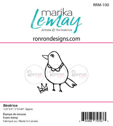 Étampe De Mousse: Béatrice