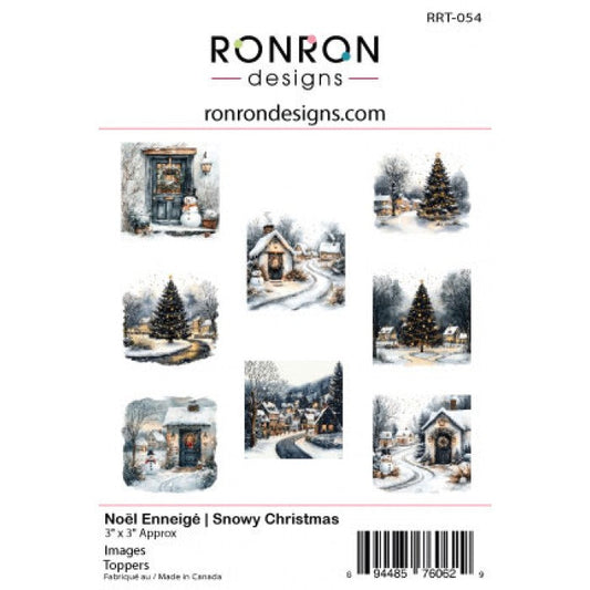 Ronron Designs Images: Noël Enneigé