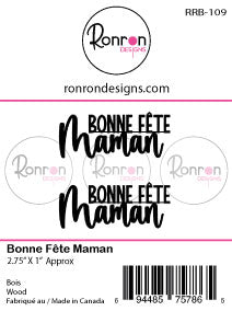 Bois: Bonne Fête Maman