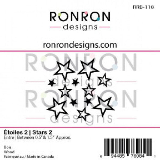 Ronron Designs Bois: Étoiles 2