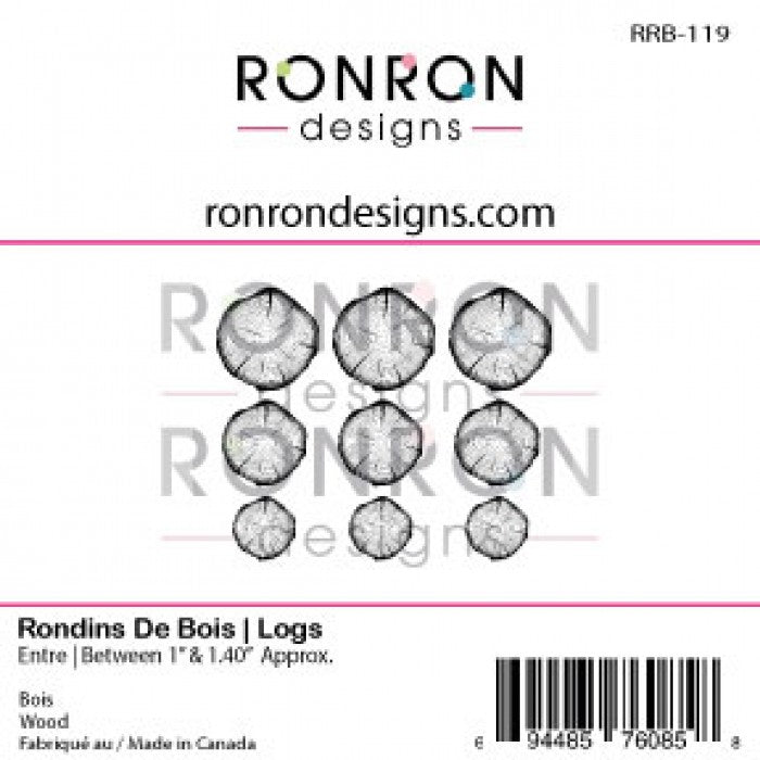 Ronron Designs Bois: Rondins De Bois