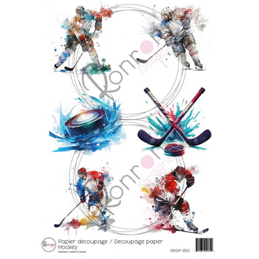 Rice paper: Hockey