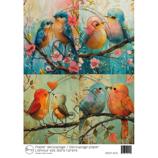Rice Paper: Love Is In The Tree