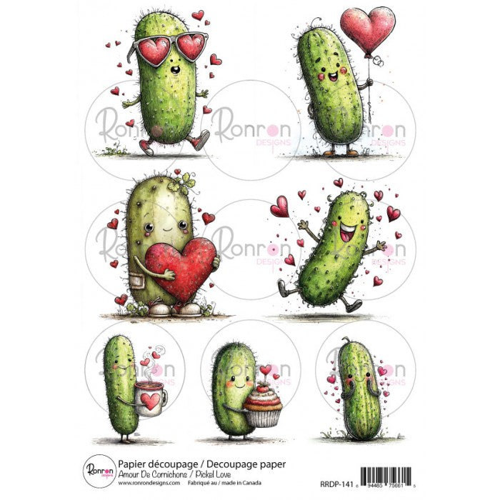 Papier De Riz: Amour De Cornichons
