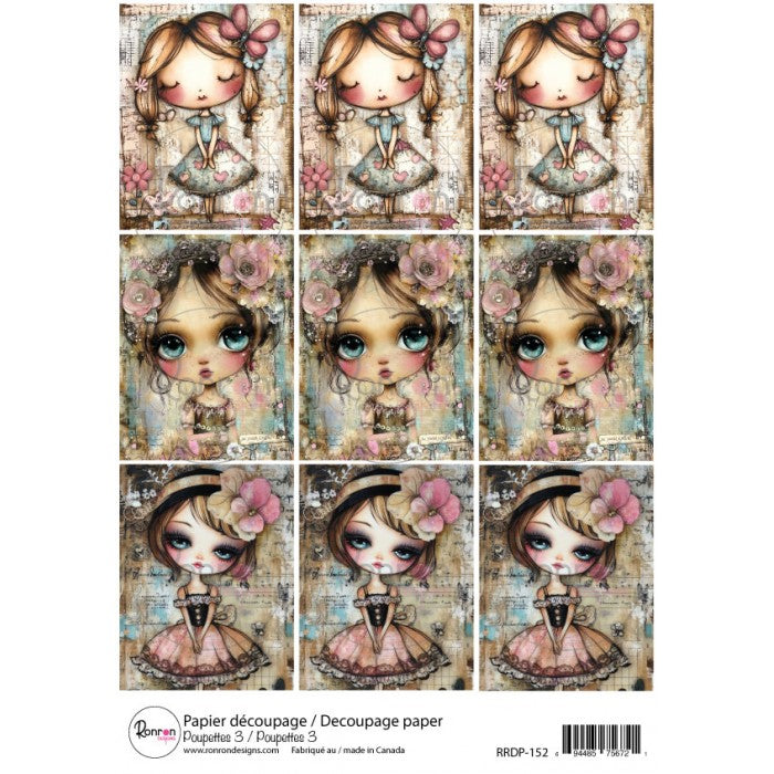 Papier De Riz: Poupettes 3