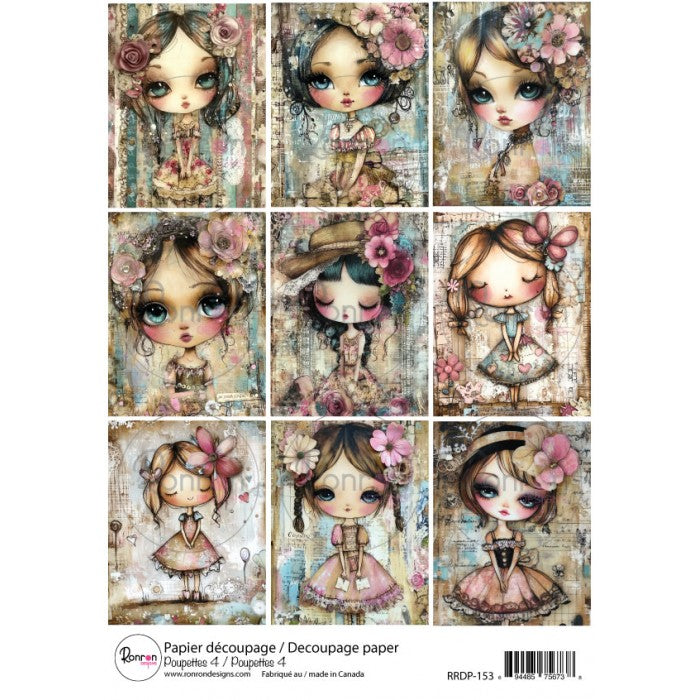Papier De Riz: Poupettes 4
