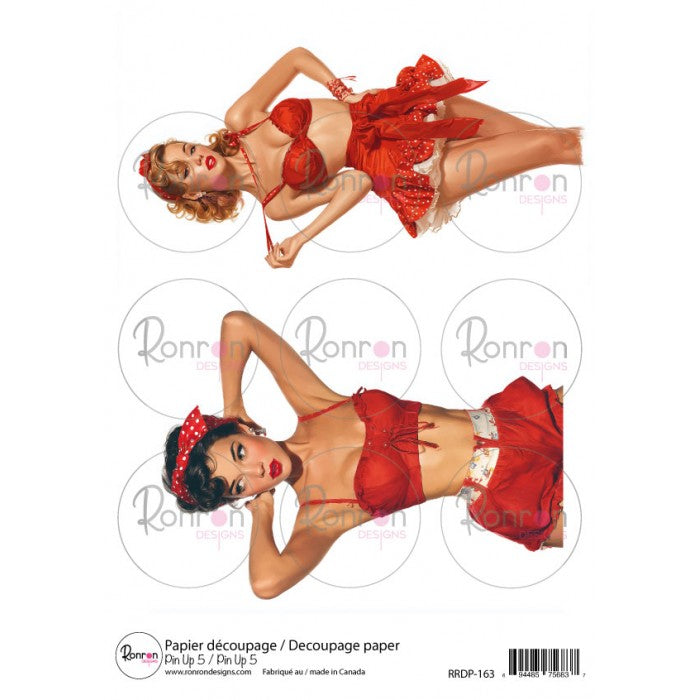 Papier De Riz: Pin Up 5